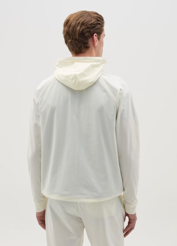 Ovs Full-zip In Tessuto Tecnico Con Cappuccio
