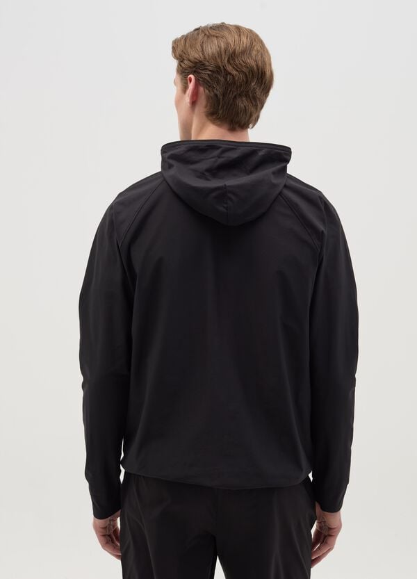 Ovs Full-zip In Tessuto Tecnico Con Cappuccio