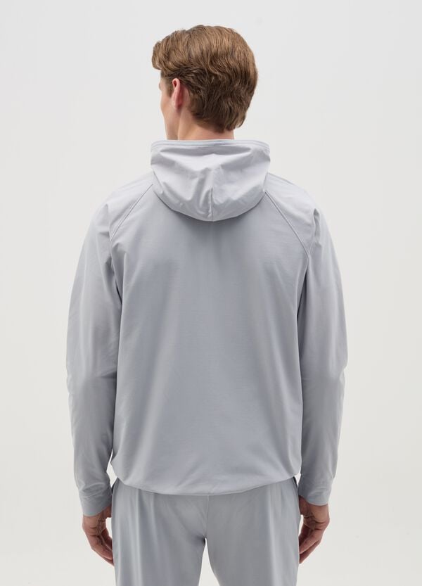 Ovs Full-zip In Tessuto Tecnico Con Cappuccio