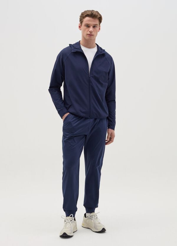 Ovs Full-zip in tessuto tecnico con cappuccio