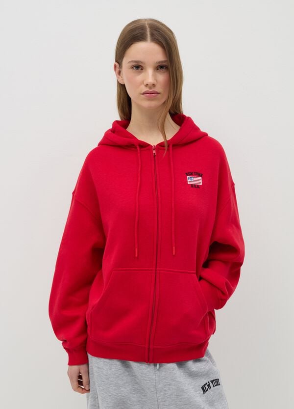 Ovs Full-zip oversize con cappuccio