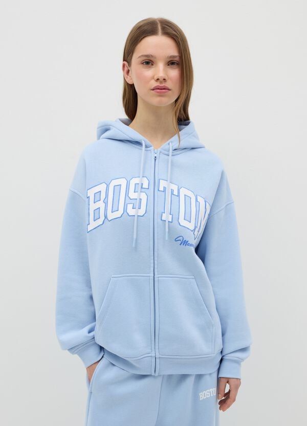 Ovs Full-zip oversize con cappuccio