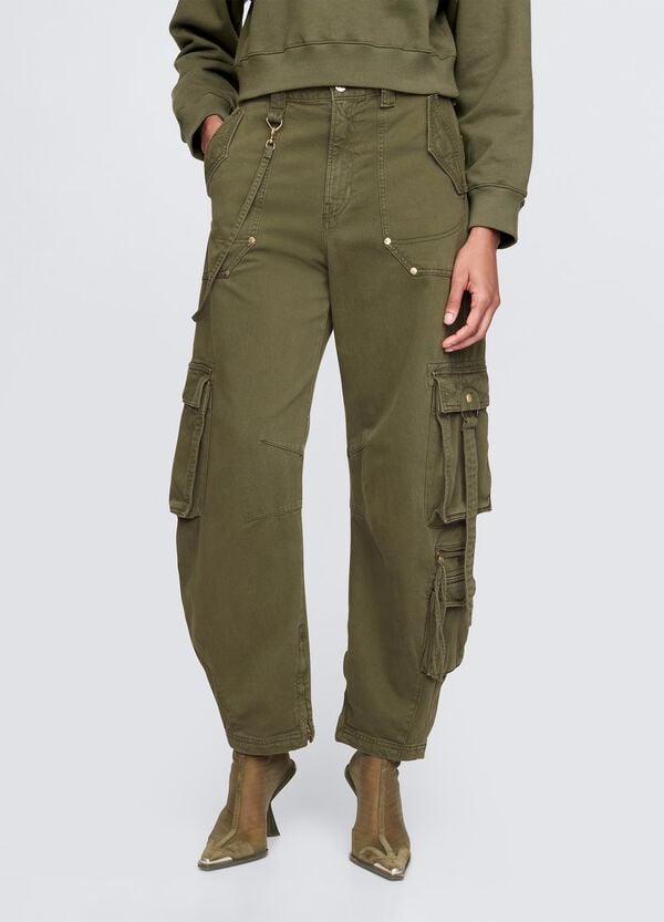 Ovs GAP X CULT GAIA Pantalone Cargo Barrel