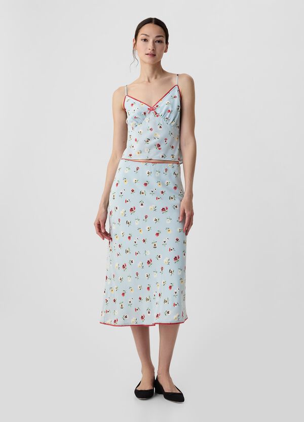 Ovs GAP X DÔEN Crop Top Floreale