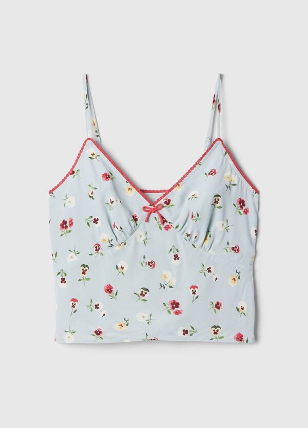 Ovs GAP X DÔEN Crop Top Floreale