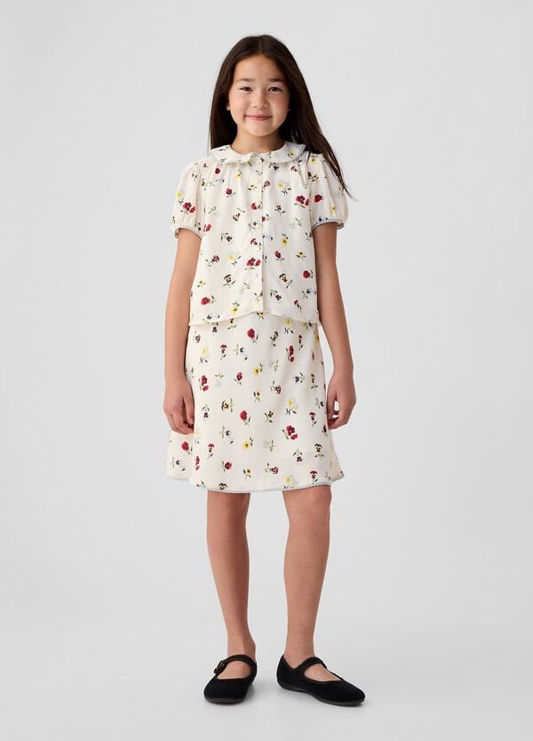 Ovs GAP x DÔEN Gonna con fantasia floreale