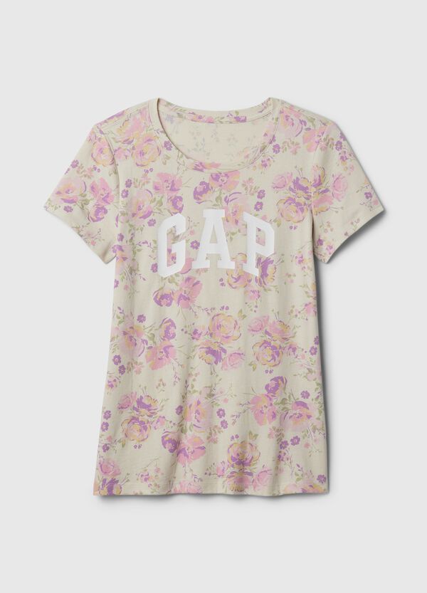 Ovs GAP X LoveShackFancy T-shirt Con Logo