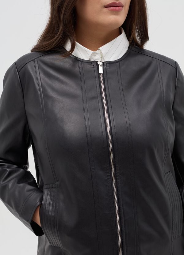 Ovs Giacca Biker Full-zip Curvy
