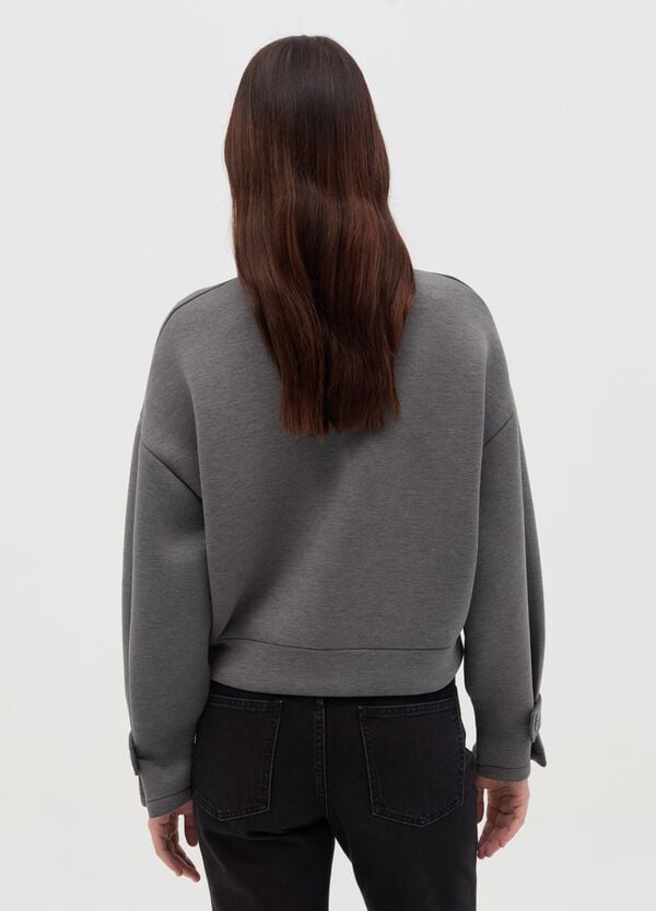 Ovs Giacca Bomber Mock Neck