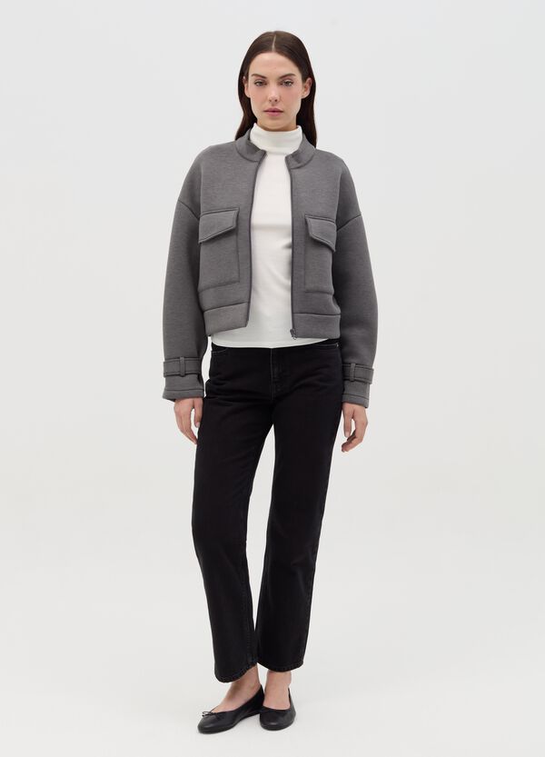 Ovs Giacca Bomber Mock Neck