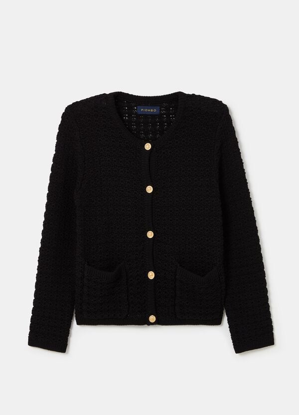 Ovs Giacca Cardigan Con Bottoni Lavorati