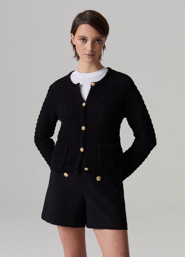 Ovs Giacca cardigan con bottoni lavorati