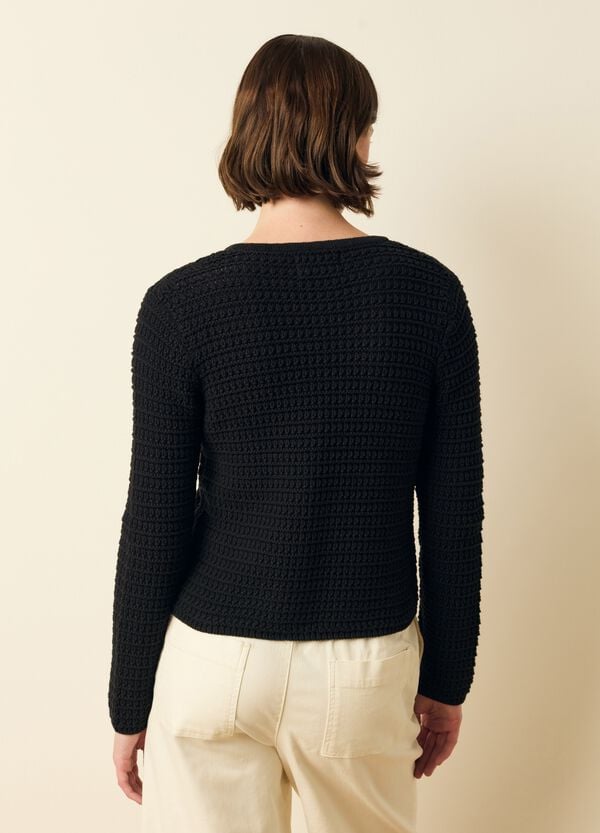 Ovs Giacca Cardigan Tricot Con Bottoni Dorati