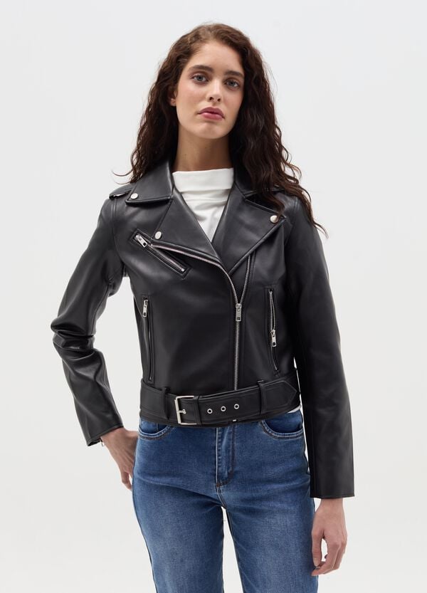 Ovs Giacca Chiodo Con Zip