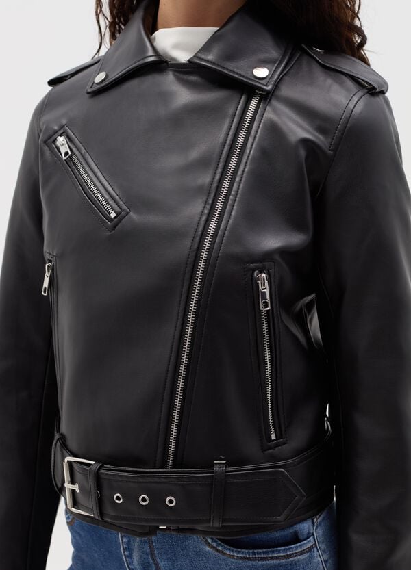 Ovs Giacca Chiodo Con Zip