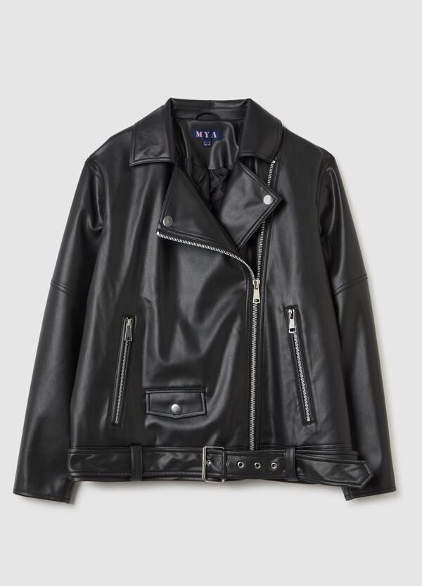 Ovs Giacca chiodo oversize Curvy