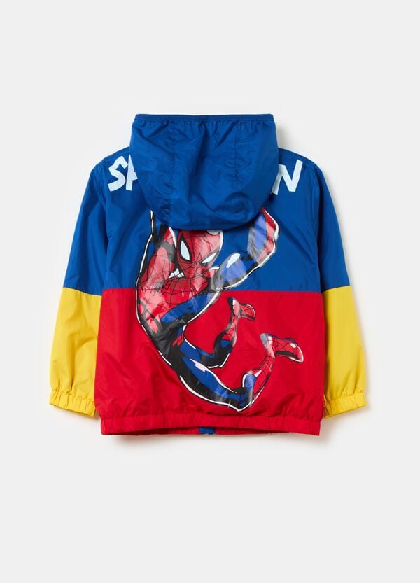 Ovs Giacca Color-block Con Cappuccio Spider-Man