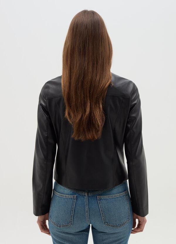 Ovs Giacca Corta Biker Con Zip