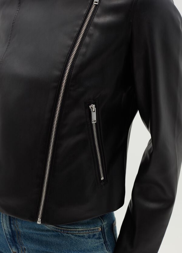 Ovs Giacca Corta Biker Con Zip