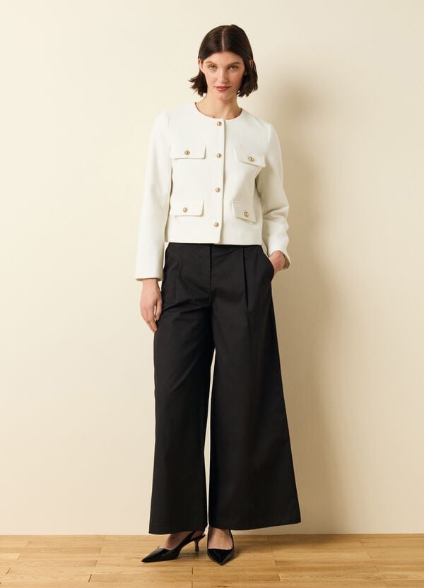 Ovs Giacca Corta Con Bottoni Dorati