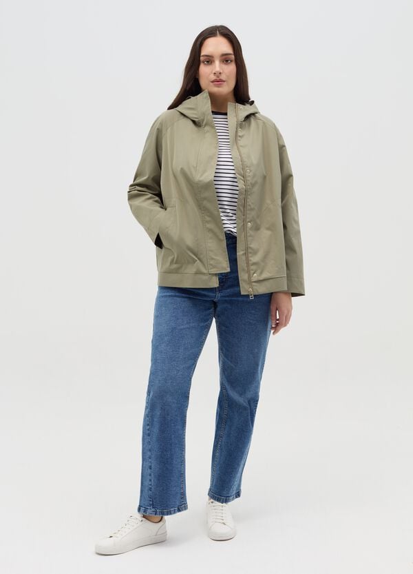 Ovs Giacca Corta Con Cappuccio Curvy