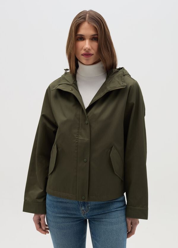 Ovs Giacca Corta Con Cappuccio