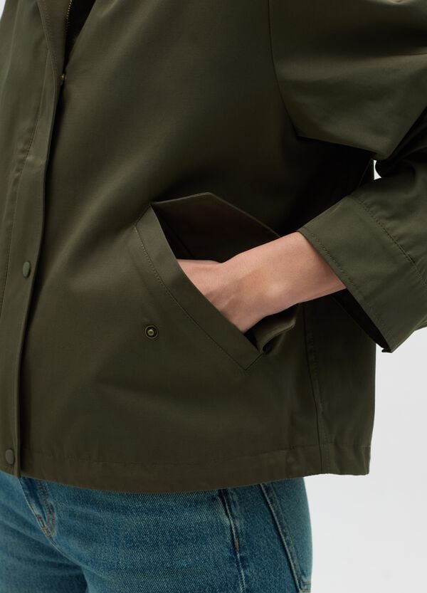 Ovs Giacca Corta Con Cappuccio