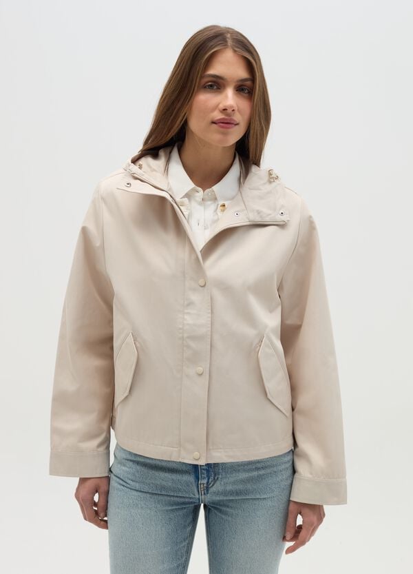 Ovs Giacca Corta Con Cappuccio