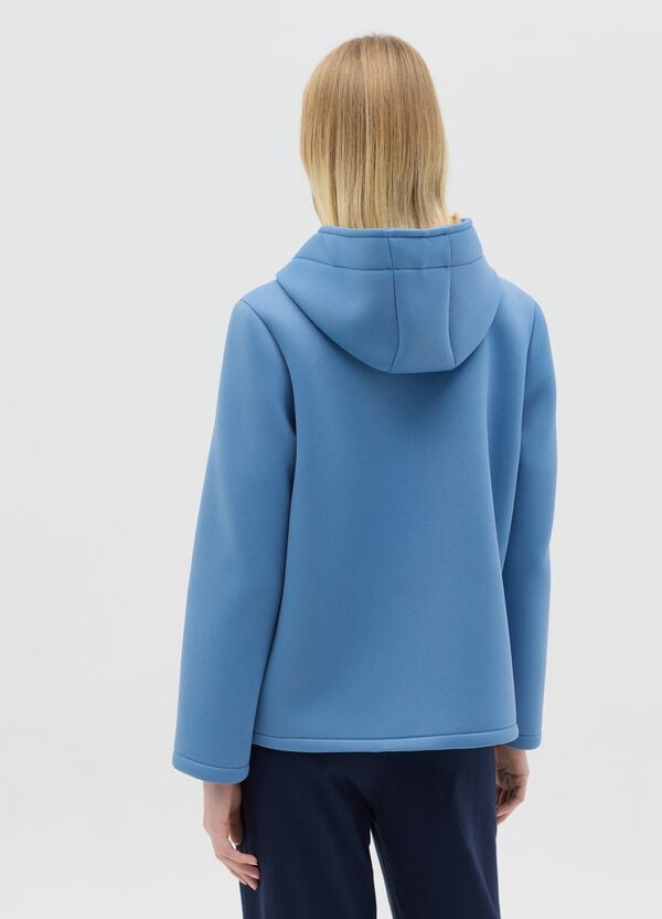 Ovs Giacca Corta Con Cappuccio E Bottoni