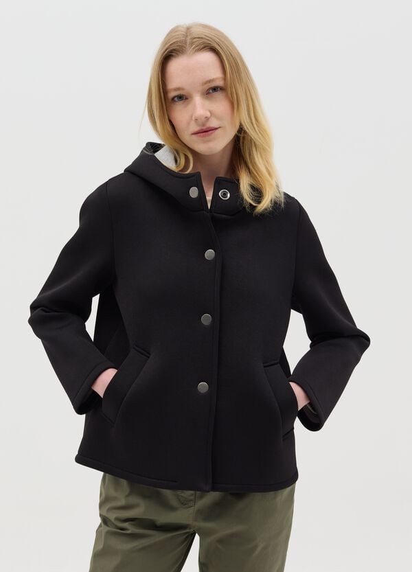 Ovs Giacca corta con cappuccio e bottoni