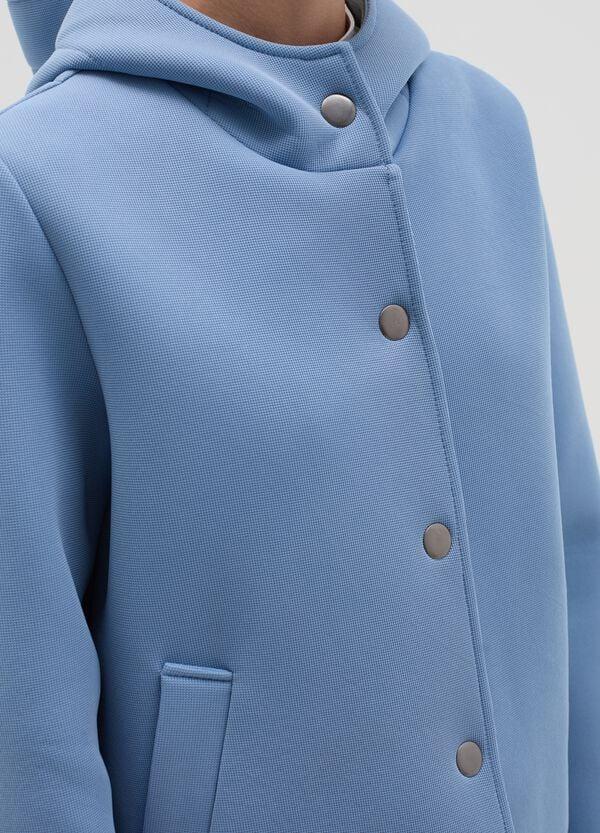 Ovs Giacca Corta Con Cappuccio E Bottoni