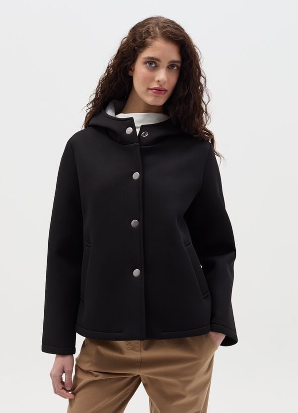 Ovs Giacca corta con cappuccio e bottoni