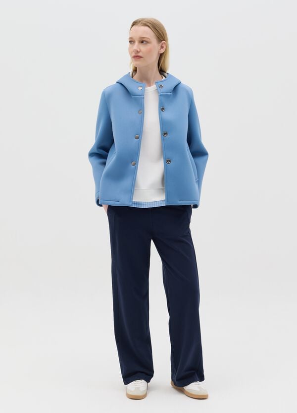 Ovs Giacca corta con cappuccio e bottoni