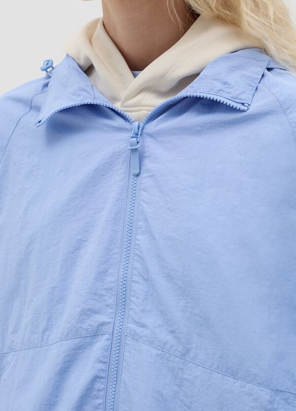 Ovs Giacca Corta Essential Con Cappuccio E Zip