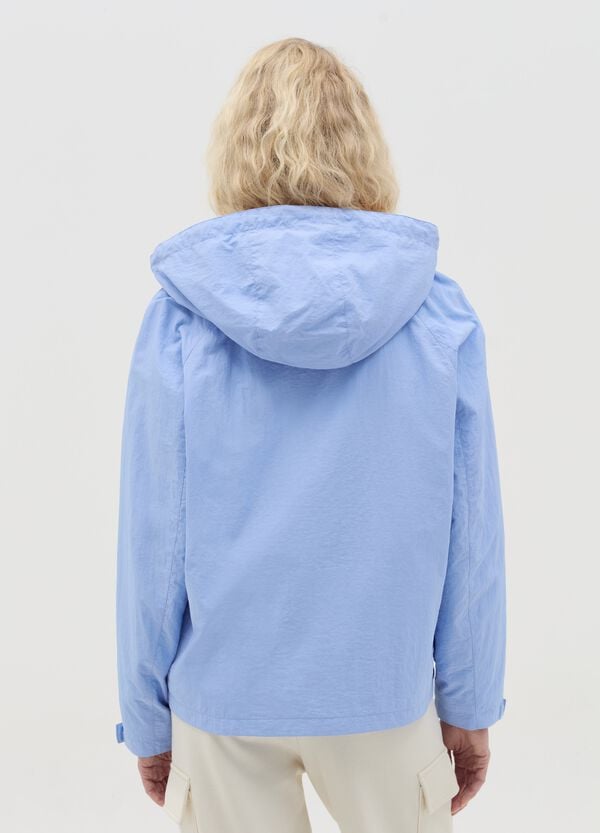 Ovs Giacca Corta Essential Con Cappuccio E Zip