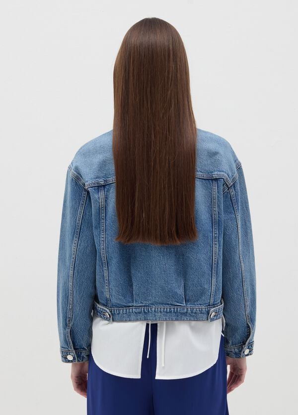 Ovs Giacca Corta In Denim