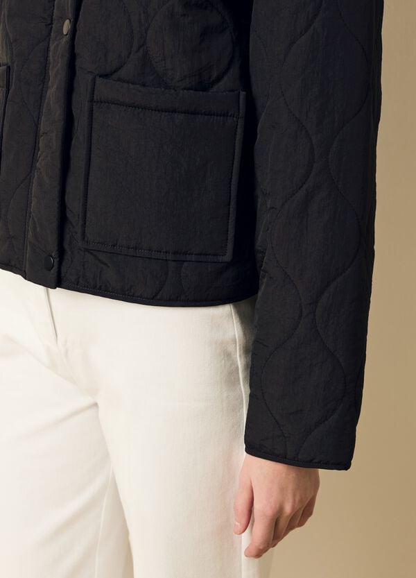 Ovs Giacca Corta Trapuntata Con Bottoni