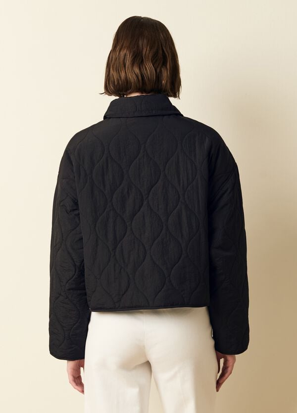 Ovs Giacca Corta Trapuntata Con Bottoni