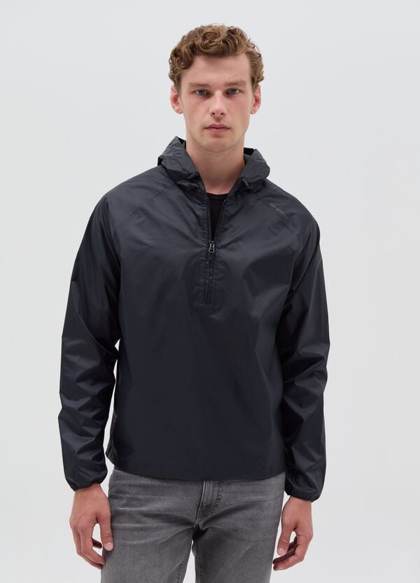 Ovs Giacca Essential Impermeabile Half-zip