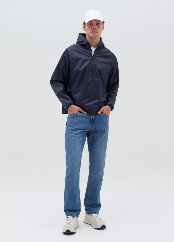 Ovs Giacca Essential impermeabile half-zip