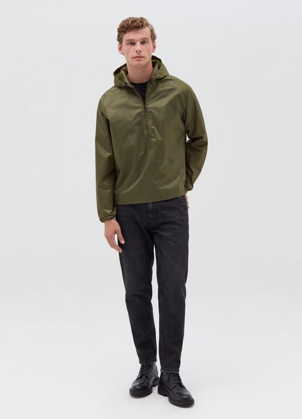 Ovs Giacca Essential impermeabile half-zip