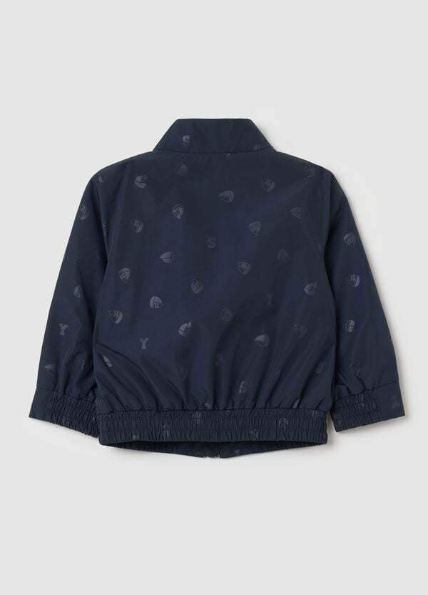 Ovs Giacca Full-zip Con Stampa Motivo Nautica