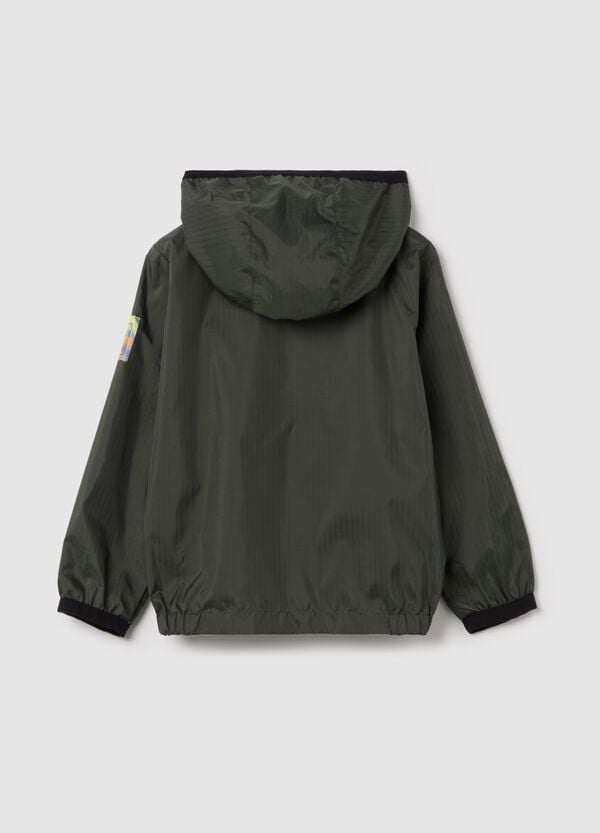 Ovs Giacca Full-zip Reversibile Con Cappuccio