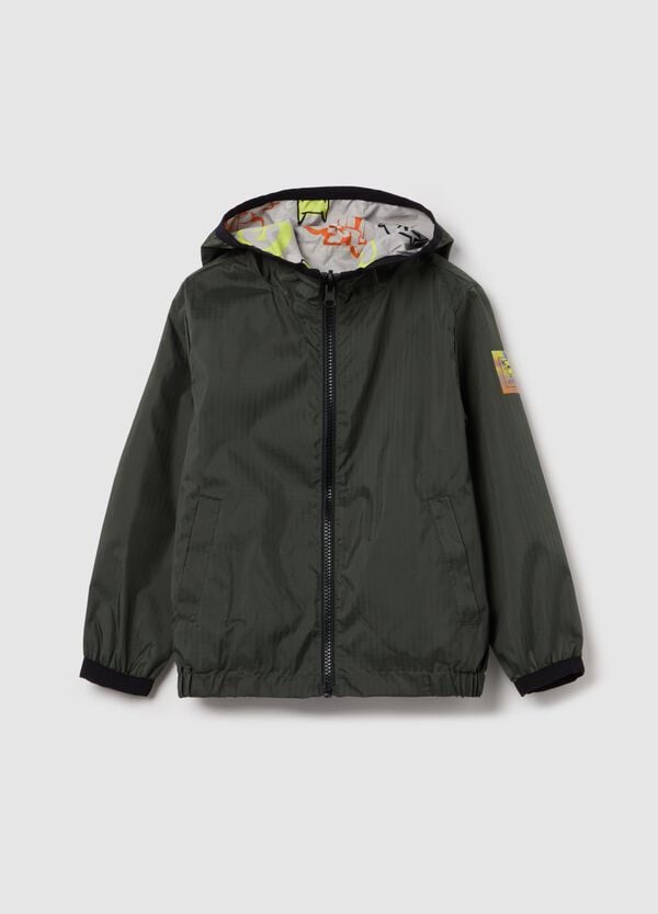 Ovs Giacca full-zip reversibile con cappuccio