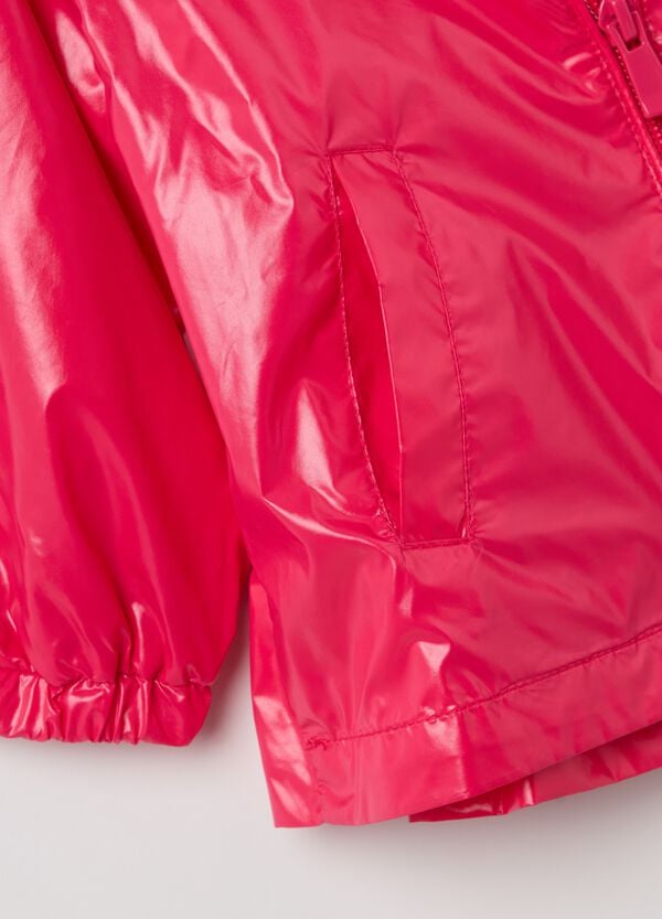 Ovs Giacca Impermeabile Con Cappuccio E Volant