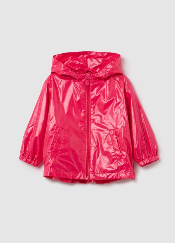 Ovs Giacca impermeabile con cappuccio e volant