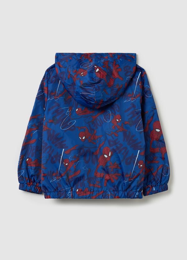 Ovs Giacca Impermeabile Con Cappuccio Spider-Man