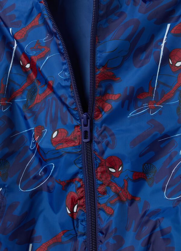Ovs Giacca Impermeabile Con Cappuccio Spider-Man