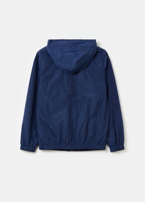 Ovs Giacca Impermeabile Full-zip Con Cappuccio