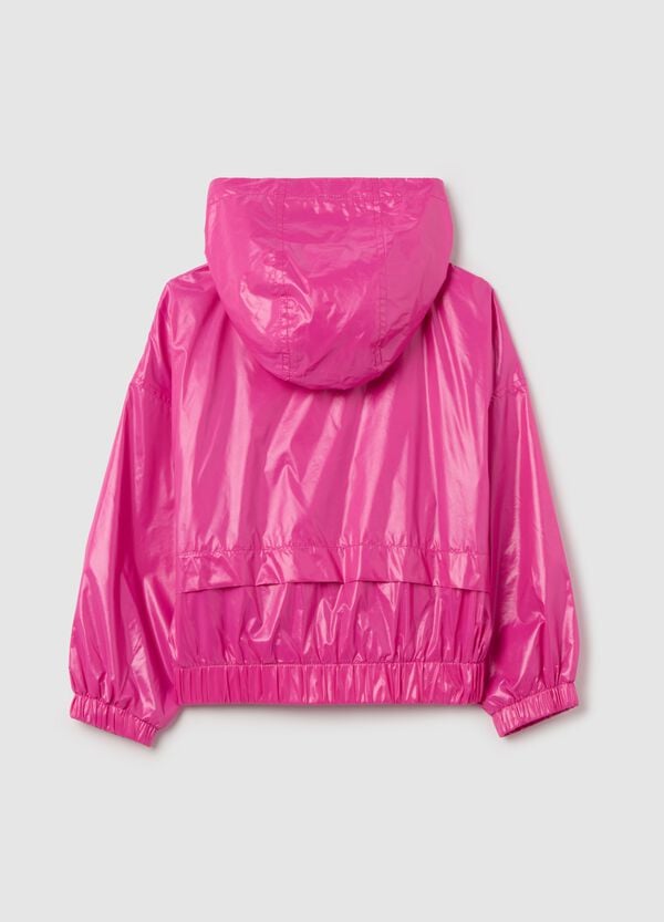 Ovs Giacca Impermeabile Shiny Con Cappuccio